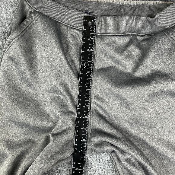 Under Armour Joggers Youth XL Gray Sweatpants Fleece Athletic Loose Fit - Picture 6 of 10